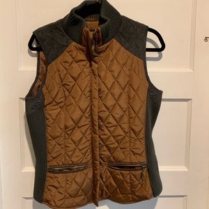 Montana Coat Company Vest Light Brown and Brown